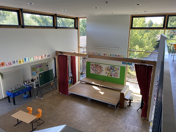 Aula von oben