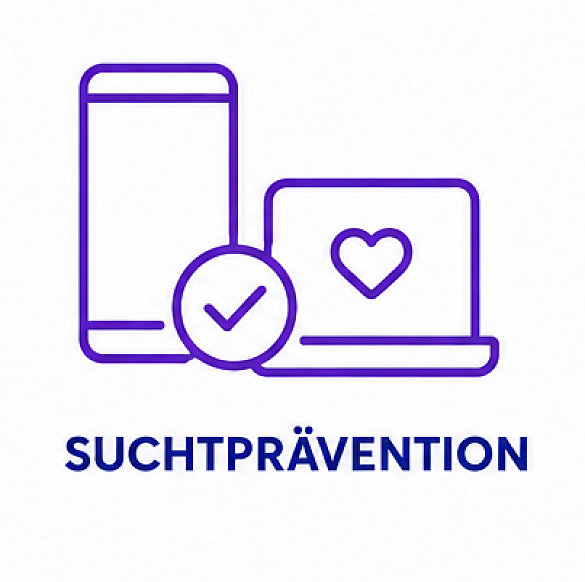 Mediensuchtpräventionssymbol