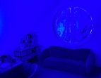 Blauer Raum