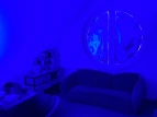 Blauer Raum