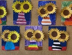 Sonnenblumen der Sternenklasse