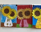 Sonnenblumen der Sternenklasse 2