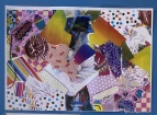 Bunte Collage