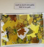 Gelbe Collage