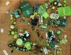 Verschiedene grüne Gegenstände 
&tilde; Bildnachweis: Rainer Schmidt